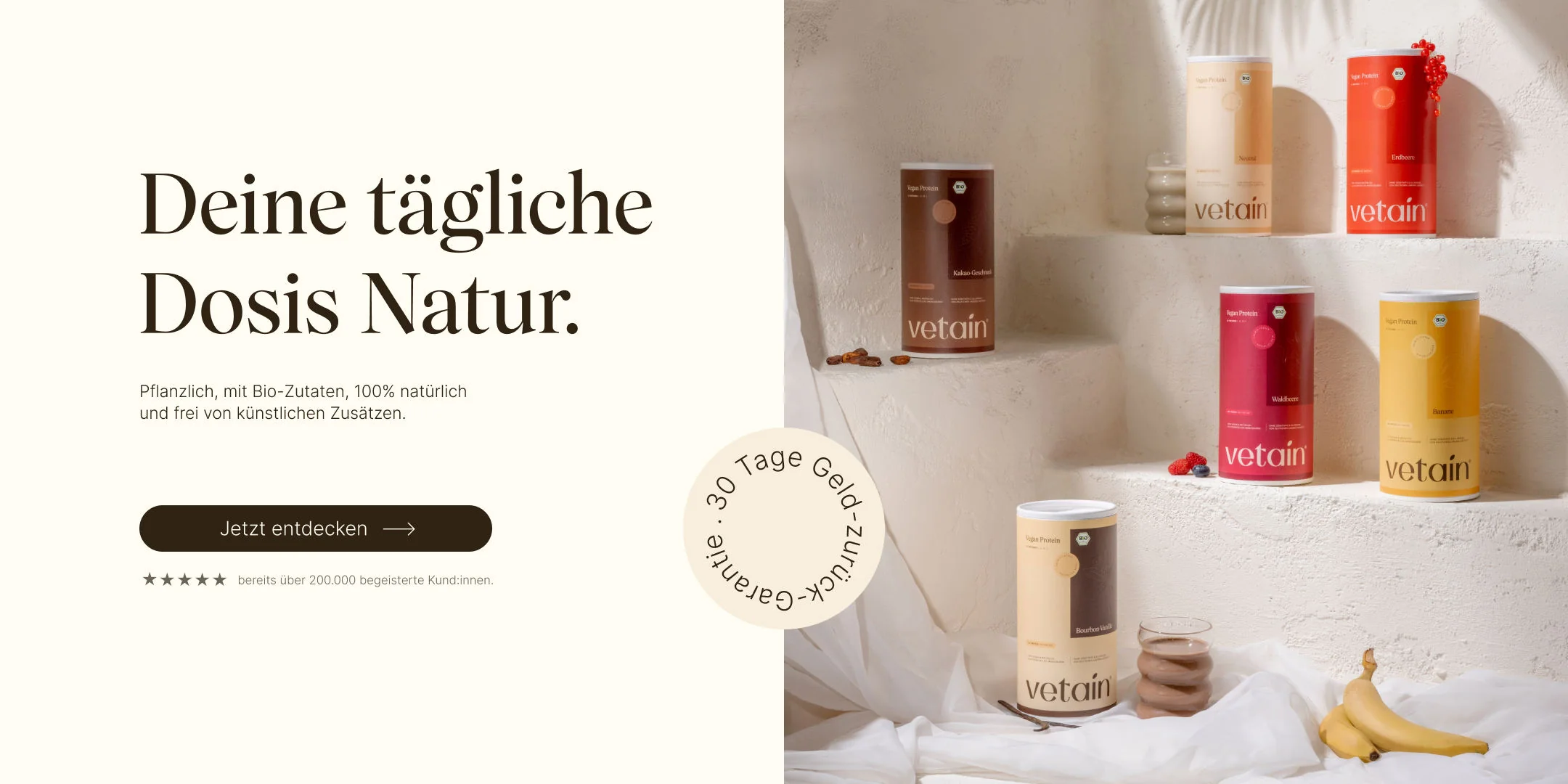 Pflanzliche Kraft ohne Kompromisse